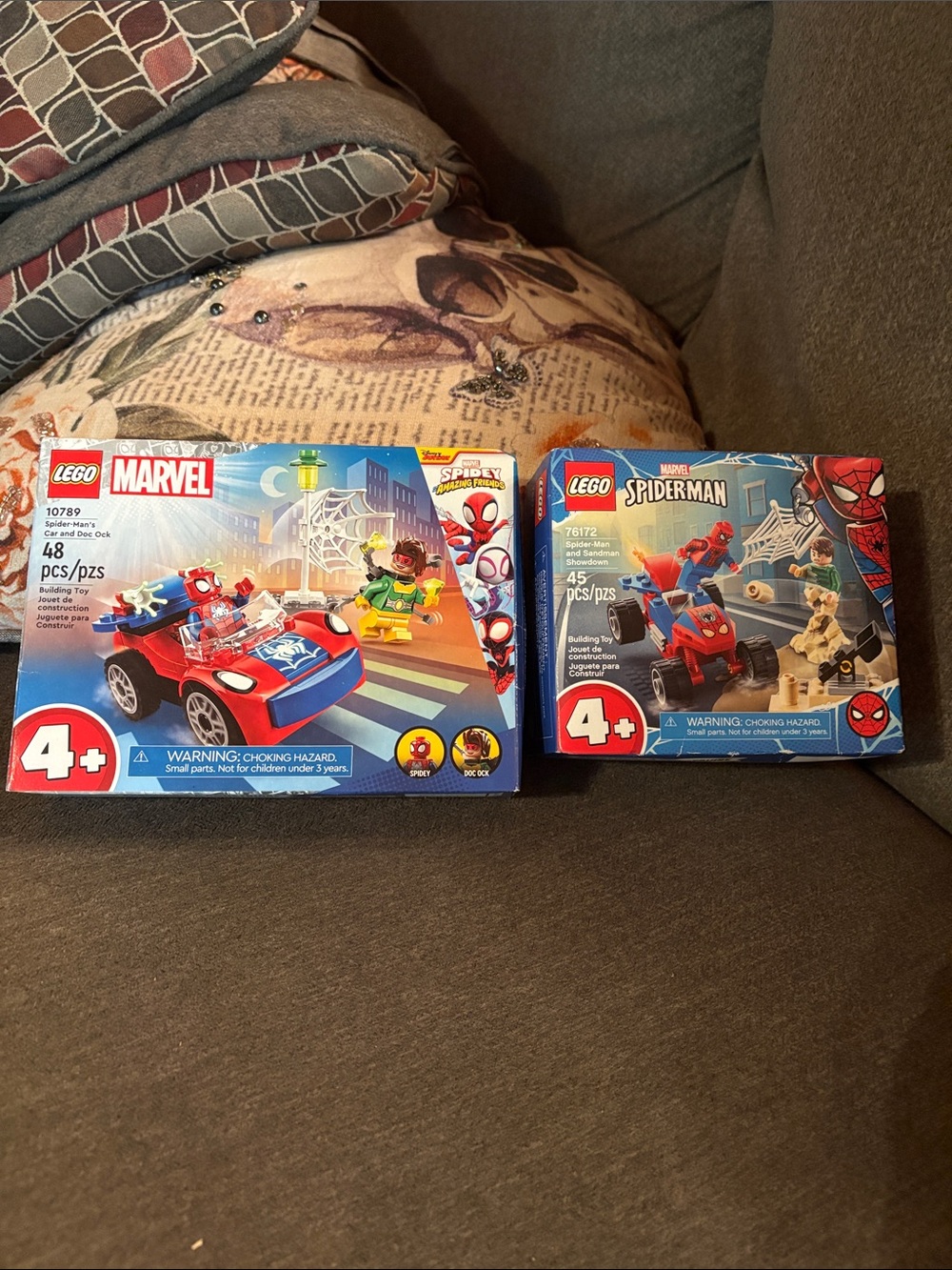 2 Lego spiderman set 10789 & 76172 Sealed Boxes